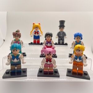 Sailor moon figures 8x